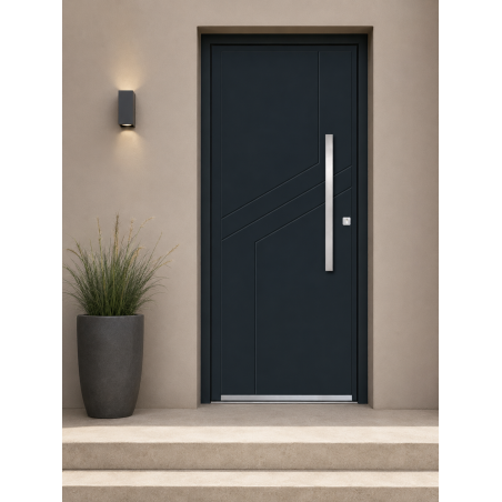 PE-61 | Porte d’entrée alu