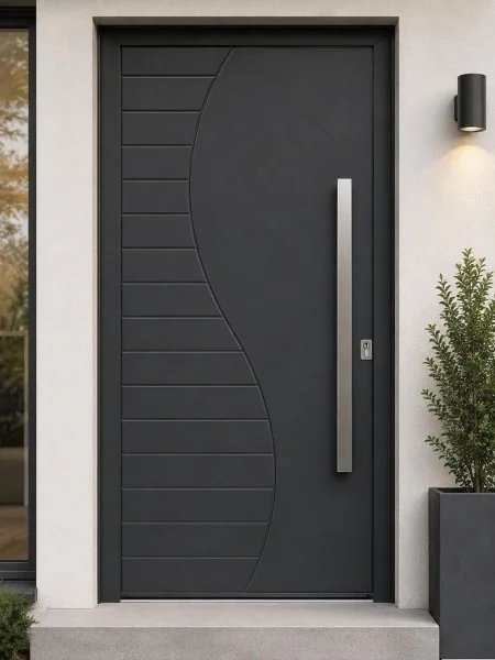 PE-68 | Porte d’entrée alu