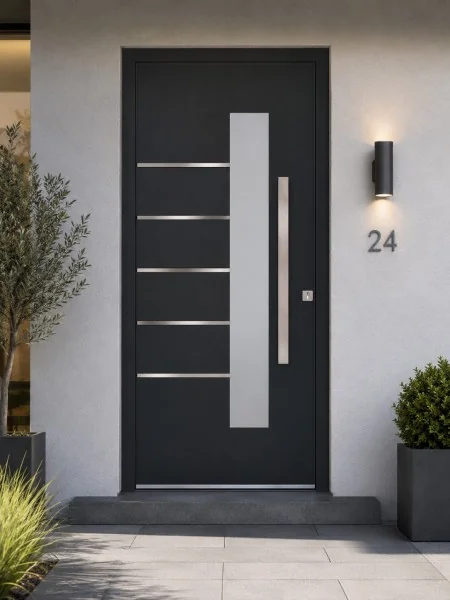 PE-71 | Porte d’entrée alu