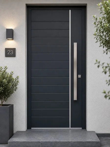 PE-80 | Porte d’entrée alu