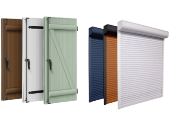 Volets battants ou roulants