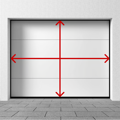 Dimensions porte de Garage