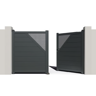 Porte droite s’ouvre vers l’intérieur