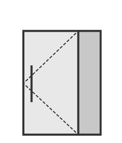 Tierce droite sans imposte