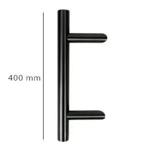 NOIR ARRONDIE  bâton de tirage