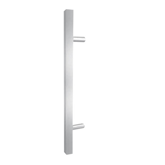 INOX CARRÉE  bâton de tirage