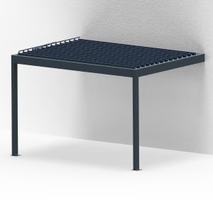 Pergola adossée 2 poteaux