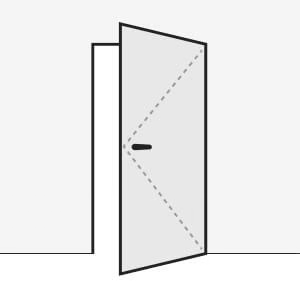 Ouverture sur la gauche vers l’extérieur